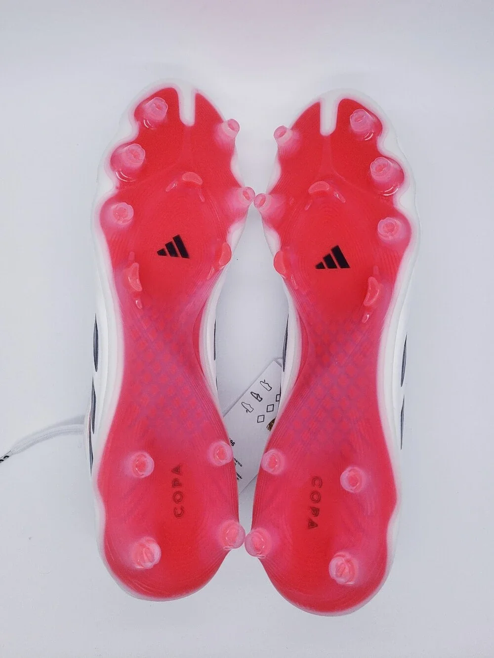 Adidas Copa Pure 4 Elite FG Zero Metalic Black Red Soccer Cleats